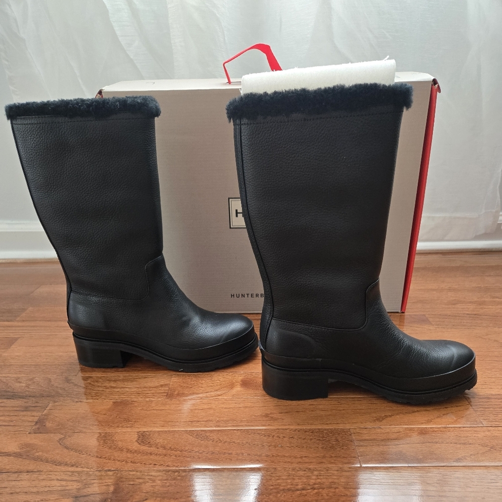 Hunter Shearling Boots - Picture 4 of 13